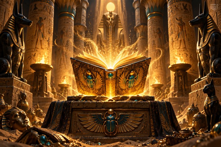 Book of Dead themed casino game artwork